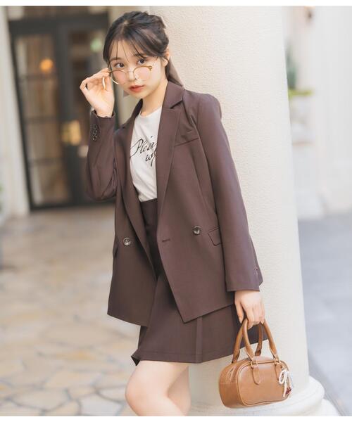 WILLSELECTION(ウィルセレクション)の「ハイウエストプリーツミニスカート(スカート・レディース・ピンク/ダークブラウン/ブラック・FREE)」の18枚目の写真