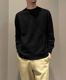MORRIS & SONS | ジーロンラム クルーネックニット MEN