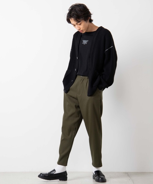 WEGO(ウィゴー)の「WEGO/裏起毛ペグトップスラックス(スラックス・メンズ・カーキ/ブラック・LARGE/MEDIUM/SMALL)」の18枚目の写真