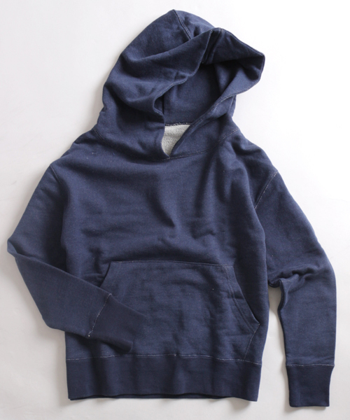 Denime(ドゥニーム)の「INDIGOLIKE SWEAT PARKA/インディゴライクスウェットパーカー(パーカー・レディース・ネイビー/ブルー・FREE)」の10枚目の写真