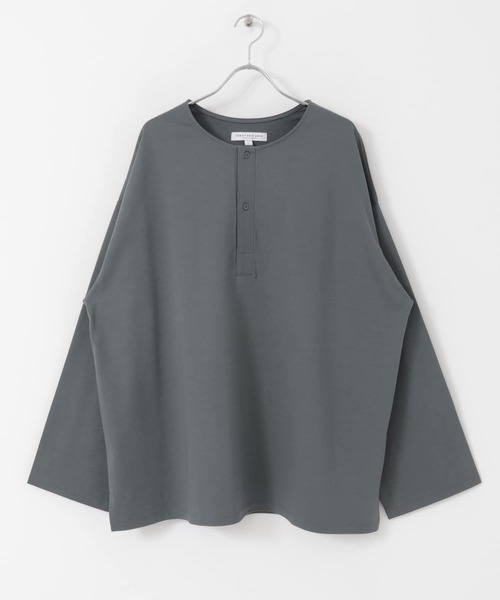 URBAN RESEARCH(アーバンリサーチ)の「オーガニックコットンスリーピングシャツ(Tシャツ/カットソー・メンズ・オフホワイト/ブラック系その他/グリーン系その他・MEDIUM/LARGE)」の16枚目の写真