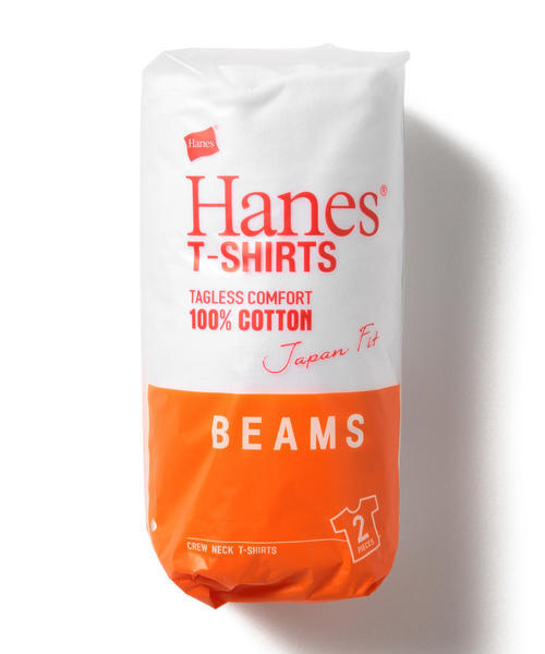 BEAMS(ビームス)の「HANES / T-SHIRTS Japan Fit ジャパンフィット(2枚組)クルーネックTシャツ(Tシャツ/カットソー・メンズ・ホワイト・X-LARGE/LARGE/SMALL/MEDIUM)」の7枚目の写真