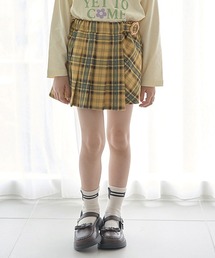 Lycee mine | チェックプリーツスカート(インパン付き)(スカート)