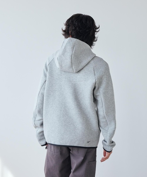 NIKE(ナイキ)の「《セットアップ対応商品》ナイキ テック メンズ フルジップ ウィンドランナー パーカー / Nike Tech Men's Full-Zip Windrunner Hoodie HV0950-063 Dark Grey Heather(パーカー・メンズ・グレー系その他・XL/S/M/L/2XL)」の12枚目の写真