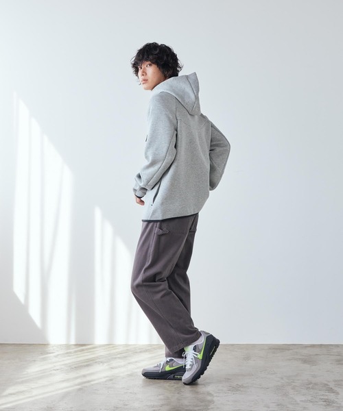 NIKE(ナイキ)の「《セットアップ対応商品》ナイキ テック メンズ フルジップ ウィンドランナー パーカー / Nike Tech Men's Full-Zip Windrunner Hoodie HV0950-063 Dark Grey Heather(パーカー・メンズ・グレー系その他・XL/S/M/L/2XL)」の15枚目の写真