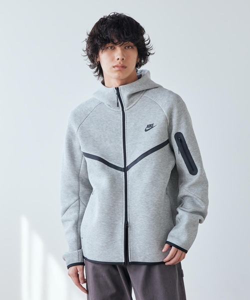 NIKE(ナイキ)の「《セットアップ対応商品》ナイキ テック メンズ フルジップ ウィンドランナー パーカー / Nike Tech Men's Full-Zip Windrunner Hoodie HV0950-063 Dark Grey Heather(パーカー・メンズ・グレー系その他・XL/S/M/L/2XL)」の21枚目の写真