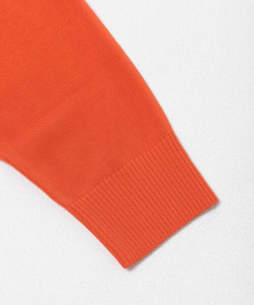 crepuscule(クレプスキュール)の「crepuscule Long-Sleeve Polo(ポロシャツ・メンズ・ブルー/オレンジ/ブラウン/カーキ・2/1)」の11枚目の写真