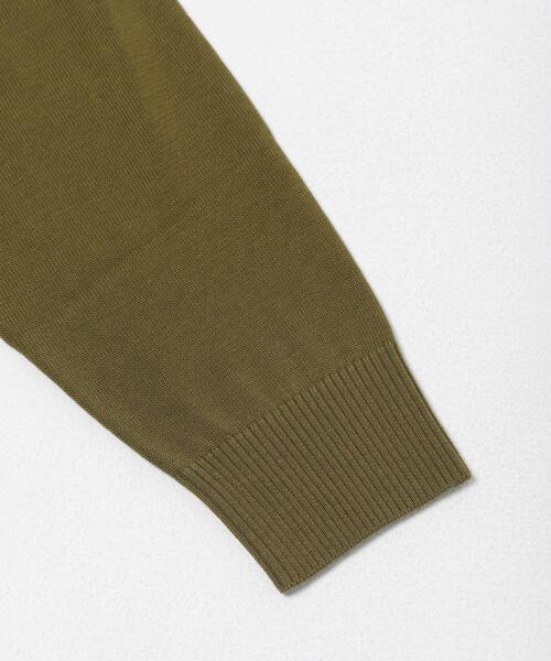 crepuscule(クレプスキュール)の「crepuscule Long-Sleeve Polo(ポロシャツ・メンズ・ブルー/オレンジ/ブラウン/カーキ・2/1)」の20枚目の写真