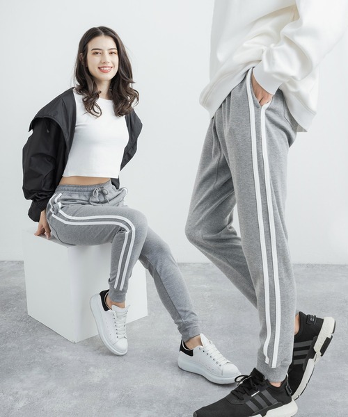 Rocky Monroe(ロッキーモンロー)の「ポンチ スウェットスキニーイージージョガースケーターパンツ トラックパンツ(スウェットパンツ・メンズ・ネイビー/ホワイト/グレー/カーキ/チャコール/ブラック/ブルー系その他/ホワイト系その他/グレー系その他2/ベージュ系その他/グレー系その他/ブラック系その他/ホワイト系その他2/ブラック系その他2/グレー系その他3/グレー系その他4/ベージュ系その他2/ブルー系その他2/グリーン系その他/グリーン系その他2/ベージュ/ブラック系その他3・M/LL/L/S)」の12枚目の写真