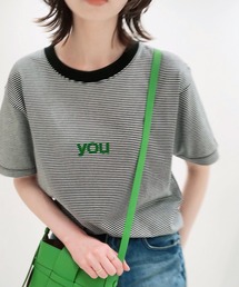 SLOBE IENA | you5/S TEE【手洗い可能】◆(Tシャツ/カットソー)