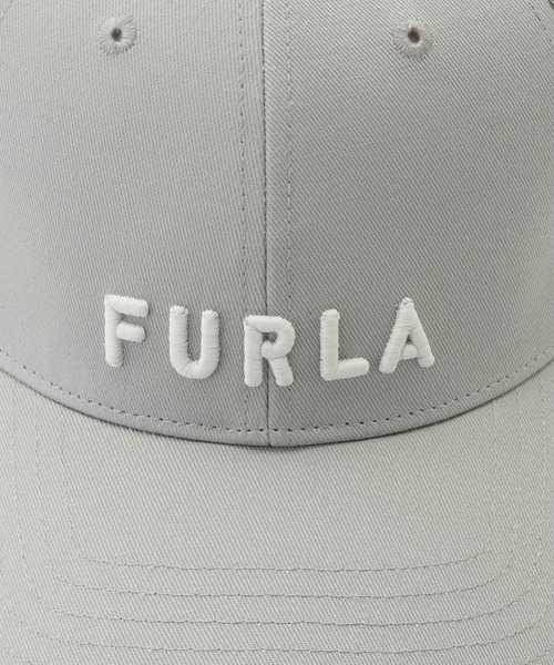 FURLA(フルラ)の「キャップ ロゴ立体刺繍(キャップ・レディース・ブラック/オフホワイト/グレー/ベージュ/オレンジ・M)」の13枚目の写真