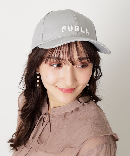 FURLA(フルラ)の「キャップ ロゴ立体刺繍(キャップ・レディース・ブラック/オフホワイト/グレー/ベージュ/オレンジ・M)」の20枚目の写真