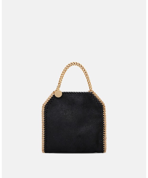 STELLA McCARTNEY(ステラマッカートニー)の「Falabella Tiny Tote Bag / ファラベラ タイニー トートバッグ(ショルダーバッグ・レディース・ベージュ/ブラック・ONE SIZE)」の2枚目の写真