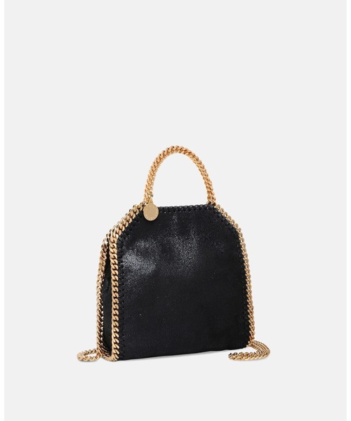 STELLA McCARTNEY(ステラマッカートニー)の「Falabella Tiny Tote Bag / ファラベラ タイニー トートバッグ(ショルダーバッグ・レディース・ベージュ/ブラック・ONE SIZE)」の16枚目の写真
