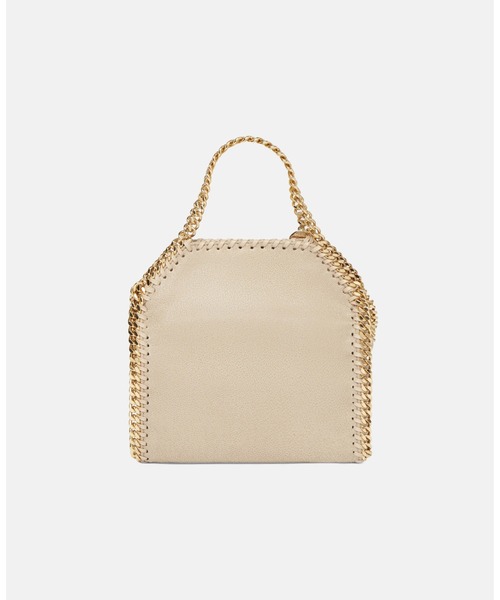 STELLA McCARTNEY(ステラマッカートニー)の「Falabella Tiny Tote Bag / ファラベラ タイニー トートバッグ(ショルダーバッグ・レディース・ベージュ/ブラック・ONE SIZE)」の15枚目の写真