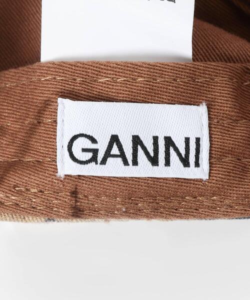 GANNI(ガニー)の「GANNI PRINT CANVAS CAP(キャップ・レディース・アニマル・-)」の6枚目の写真