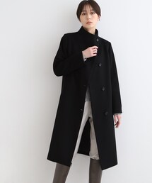 ◆【日本製/3WAY】スタンドカラースレンダーコート