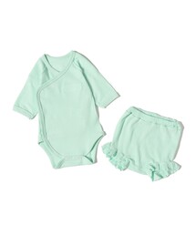 B:MING by BEAMS | B:MING by BEAMS / オーガニックコットン ロンパース+ショーツ セット(ロンパース)