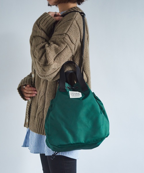 FREDRIK PACKERS(フレドリックパッカーズ)の「26SS別注新色展開!【FREDRIK PACKERS】BLOOM SHOULDER NYLON 2WAYトート ショルダーバッグ フレドリックパッカーズ(ショルダーバッグ・レディース・ブラック/ベージュ/グレー/レオパード/パープル/グリーン/ネイビー/グリーン系2/ブラック系その他2/ブラック系その他3/ブラウン/その他2・FREE)」の14枚目の写真