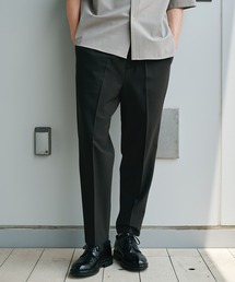 STUDIOUS | 【STUDIOUS】SUMMER WOOL TAPERED SLACKS(スラックス)