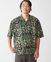 SHIPS | BENCH MARKING SHIRTS: インディアン バティック ショートスリーブ シャツ(シャツ/ブラウス)