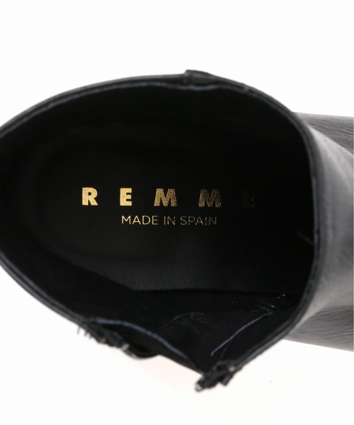 REMME(レメ)の「【REMME/レメ】スクエアトゥブーツ◆(ブーツ・レディース・ホワイト/ブラック・36/37/38)」の12枚目の写真