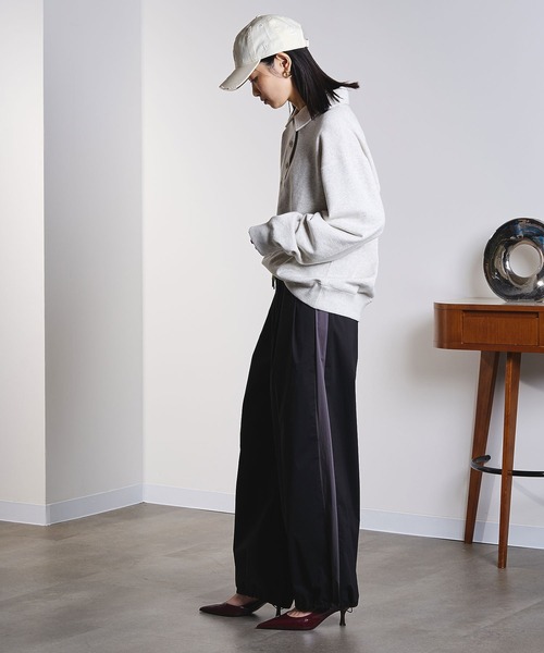 ROSE BUD(ローズバッド)の「LINE PANTS(その他パンツ・レディース・ブラック/ライトブルー/ベージュ・ONE SIZE)」の7枚目の写真