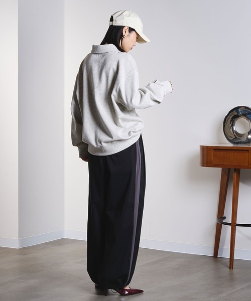 ROSE BUD(ローズバッド)の「LINE PANTS(その他パンツ・レディース・ブラック/ライトブルー/ベージュ・ONE SIZE)」の8枚目の写真
