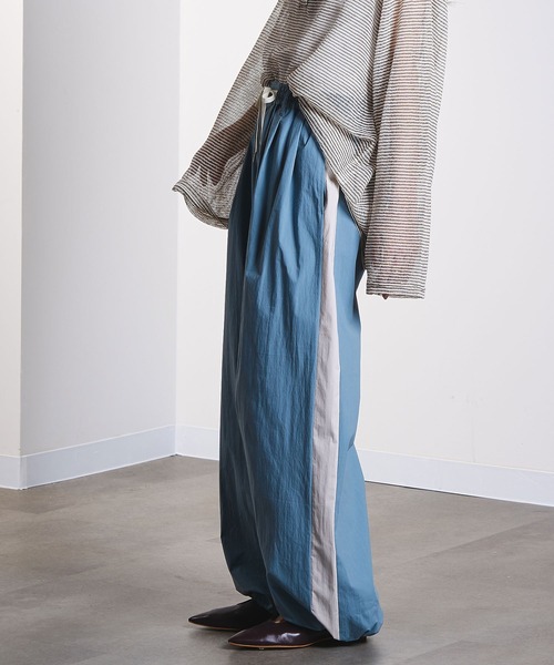 ROSE BUD(ローズバッド)の「LINE PANTS(その他パンツ・レディース・ブラック/ライトブルー/ベージュ・ONE SIZE)」の19枚目の写真