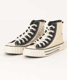 CONVERSE | converse コンバース AS US RIBBED HI オールスター US リブド HI 31310971 WHITE/GRAY(スニーカー)