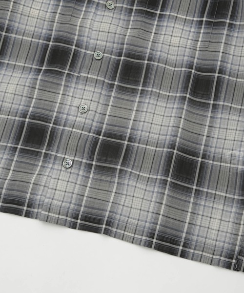 5525Gallery(ゴーゴーニーゴーギャラリー)の「5525gallery/別注 D/POCKET CTN CHECK SHIRT(シャツ/ブラウス・メンズ・グレー/レッド・L/M)」の8枚目の写真