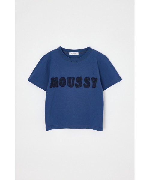 MOUSSY(マウジー)の「【ZOZO・一部店舗限定】PATCH LACE MOUSSY TINY Tシャツ(Tシャツ/カットソー・レディース・ブラック/オフホワイト/ブルー・FREE)」の3枚目の写真
