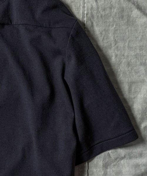 LIDNM(リドム)の「SILK BLEND TEE(Tシャツ/カットソー・メンズ・ホワイト系その他/ブラック系その他・SMALL/MEDIUM/LARGE)」の18枚目の写真