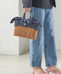 A VACATION | 【SHIPS別注】A VACATION: 50th ANNIV RATTAN S(かごバッグ)