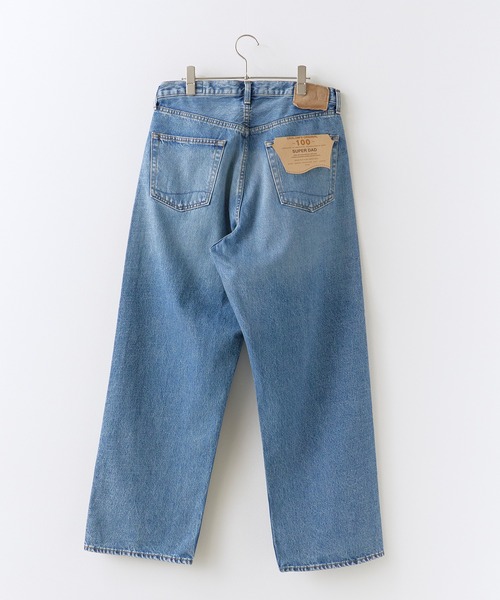 orSlow(オアスロウ)の「orSlow/オアスロウ SUPER DAD'S DENIM PANTS テーパード ウォッシャブル加工 デニムパンツ 2026年 夏 夏服 秋服(デニムパンツ・メンズ・ブルー・4/3/2)」の5枚目の写真