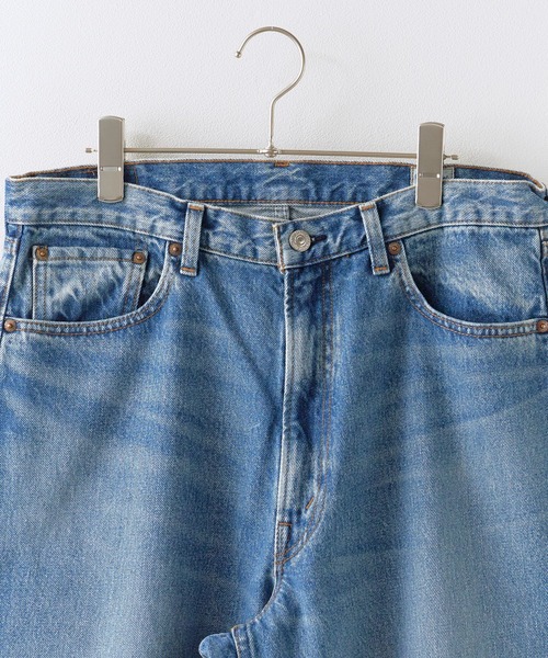 orSlow(オアスロウ)の「orSlow/オアスロウ SUPER DAD'S DENIM PANTS テーパード ウォッシャブル加工 デニムパンツ 2026年 夏 夏服 秋服(デニムパンツ・メンズ・ブルー・4/3/2)」の6枚目の写真
