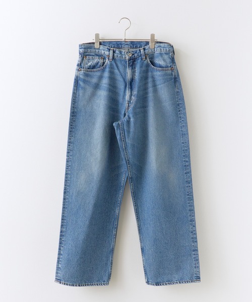 orSlow(オアスロウ)の「orSlow/オアスロウ SUPER DAD'S DENIM PANTS テーパード ウォッシャブル加工 デニムパンツ 2026年 夏 夏服 秋服(デニムパンツ・メンズ・ブルー・4/3/2)」の4枚目の写真