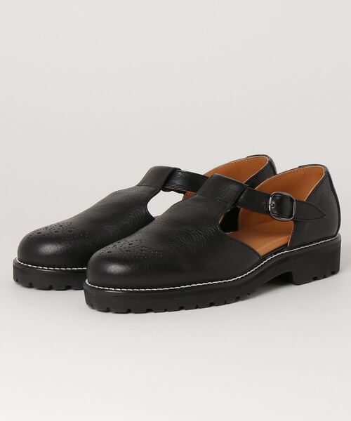 Tomo & Co(トモアンドシーオー)の「Tomo&Co/トモアンドシーオー/Czech Gurkha/チェコグルカサンダル(サンダル・メンズ・ブラック・25/26/27)」の1枚目の写真