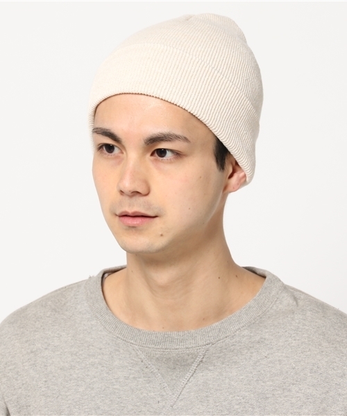 BEAMS(ビームス)の「BEAMS / USAワッチキャップ(ニットキャップ/ビーニー・メンズ・ナチュラル/ライトグレー/ブラック/ネイビー・ONE SIZE)」の9枚目の写真