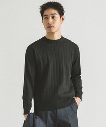 ABAHOUSE GRAY | 【カシミヤタッチ】プルオーバー クルーネック ニット / ウォッシャブル(ニット/セーター)