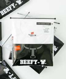 HANES | 【HANES/ヘインズ】【旅行・レジャーに】厚手で透けない BEFFY LONGSLEEVE TEE/ビーフィー/ロンT/無地/ユニセックス ヘビーウェイト(Tシャツ/カットソー)