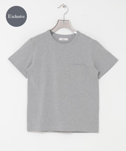 ONIT(オニット)の「『別注』onit×URBAN RESEARCH ポケットTシャツ(Tシャツ/カットソー・レディース・ホワイト/ラベンダー/グレー/ブラック・1/2)」の4枚目の写真