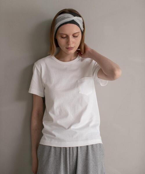 ONIT(オニット)の「『別注』onit×URBAN RESEARCH ポケットTシャツ(Tシャツ/カットソー・レディース・ホワイト/ラベンダー/グレー/ブラック・1/2)」の5枚目の写真