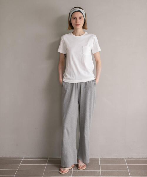ONIT(オニット)の「『別注』onit×URBAN RESEARCH ポケットTシャツ(Tシャツ/カットソー・レディース・ホワイト/ラベンダー/グレー/ブラック・1/2)」の7枚目の写真