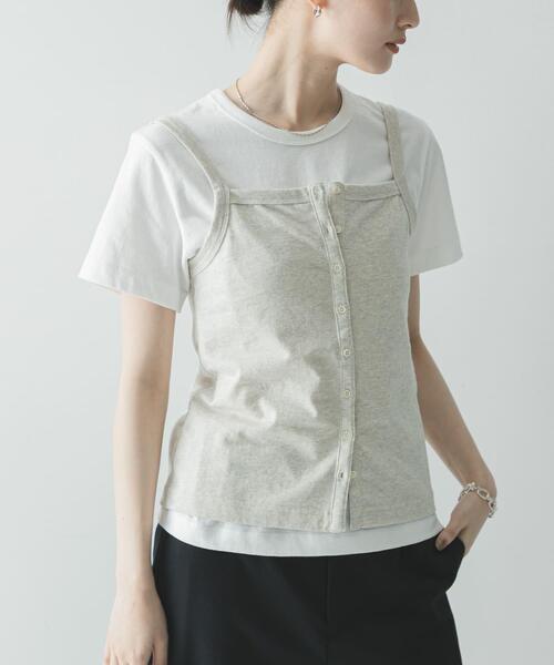 ONIT(オニット)の「『別注』onit×URBAN RESEARCH ポケットTシャツ(Tシャツ/カットソー・レディース・ホワイト/ラベンダー/グレー/ブラック・1/2)」の11枚目の写真