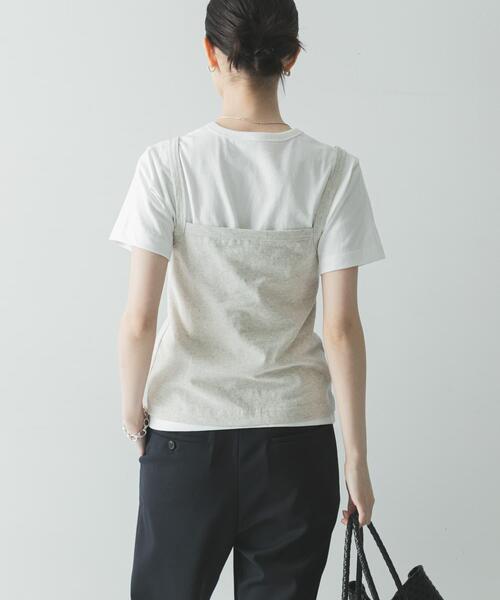 ONIT(オニット)の「『別注』onit×URBAN RESEARCH ポケットTシャツ(Tシャツ/カットソー・レディース・ホワイト/ラベンダー/グレー/ブラック・1/2)」の14枚目の写真