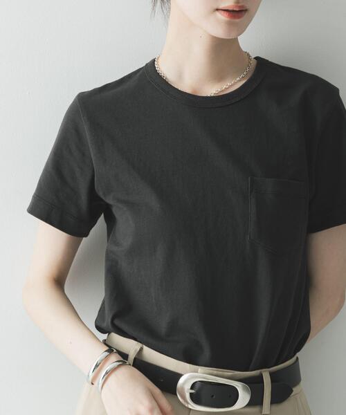 ONIT(オニット)の「『別注』onit×URBAN RESEARCH ポケットTシャツ(Tシャツ/カットソー・レディース・ホワイト/ラベンダー/グレー/ブラック・1/2)」の18枚目の写真