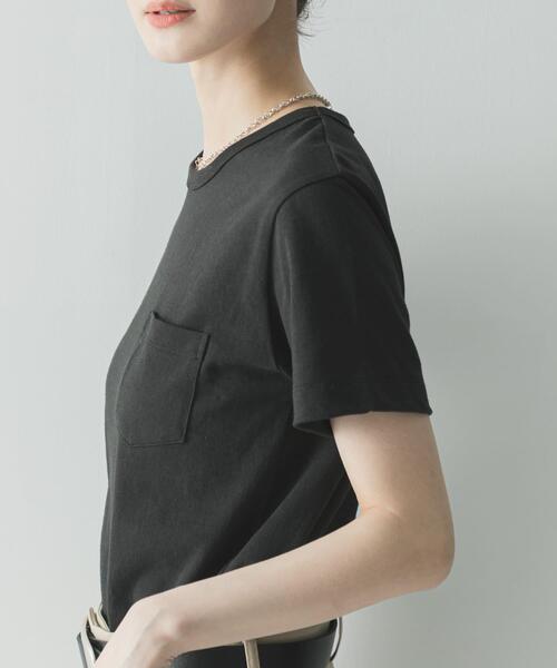 ONIT(オニット)の「『別注』onit×URBAN RESEARCH ポケットTシャツ(Tシャツ/カットソー・レディース・ホワイト/ラベンダー/グレー/ブラック・1/2)」の19枚目の写真