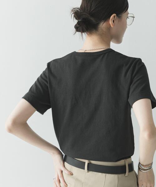 ONIT(オニット)の「『別注』onit×URBAN RESEARCH ポケットTシャツ(Tシャツ/カットソー・レディース・ホワイト/ラベンダー/グレー/ブラック・1/2)」の20枚目の写真