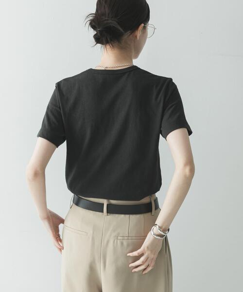 ONIT(オニット)の「『別注』onit×URBAN RESEARCH ポケットTシャツ(Tシャツ/カットソー・レディース・ホワイト/ラベンダー/グレー/ブラック・1/2)」の22枚目の写真